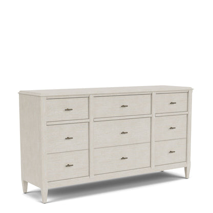 Carmella - Nine Drawer Dresser - Pebble Oak