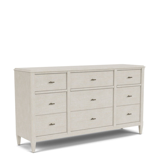 Carmella - Nine Drawer Dresser - Pebble Oak