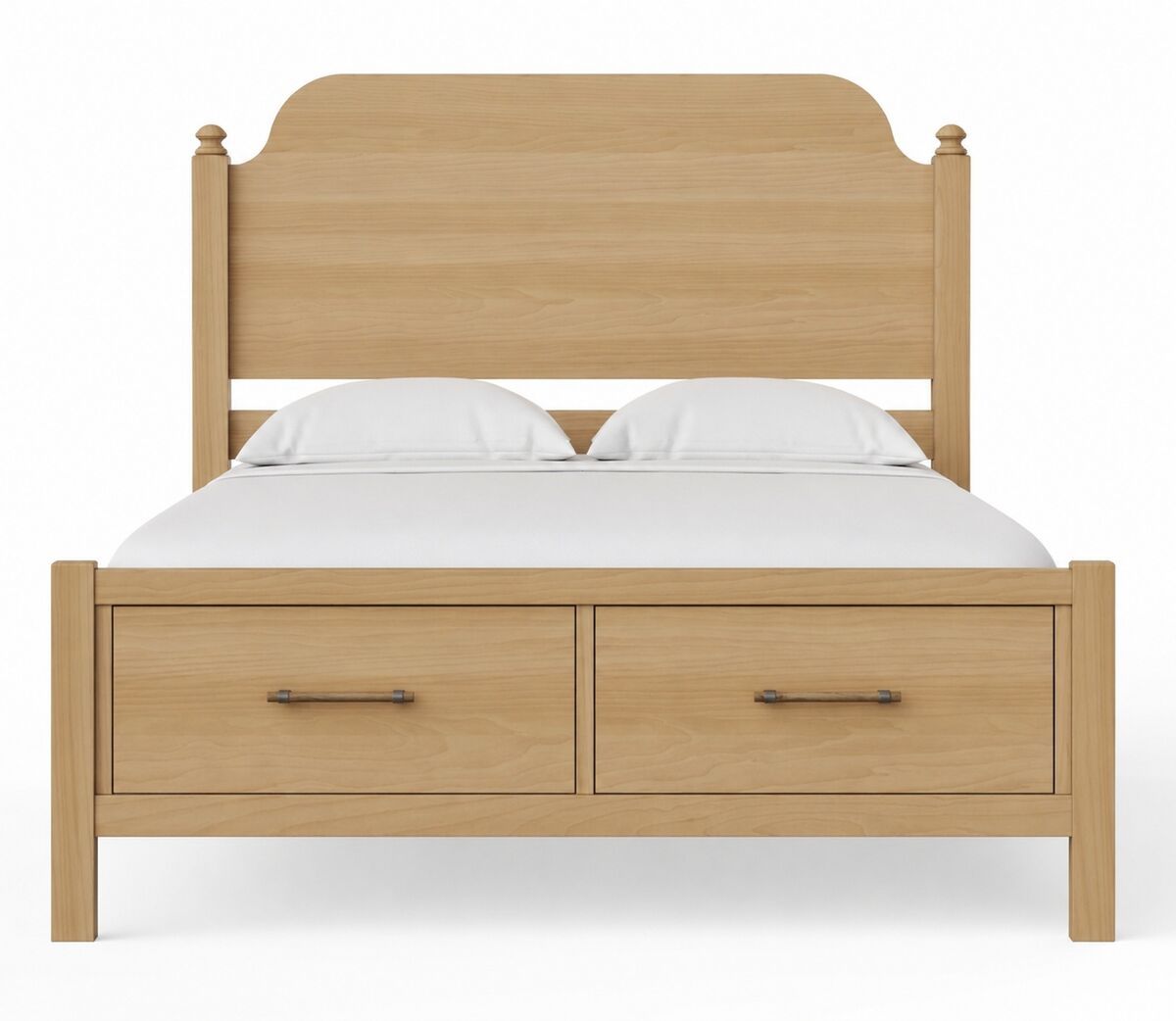 Pure Maple - Poster Storage Bed