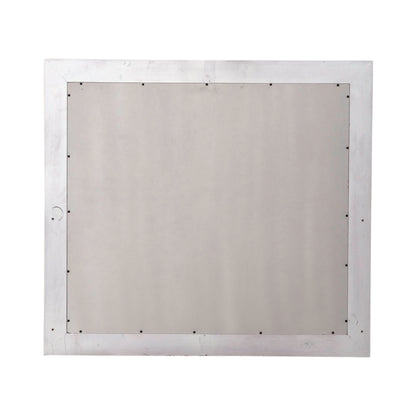 River Place - Mirror - Riverstone White & Tobacco