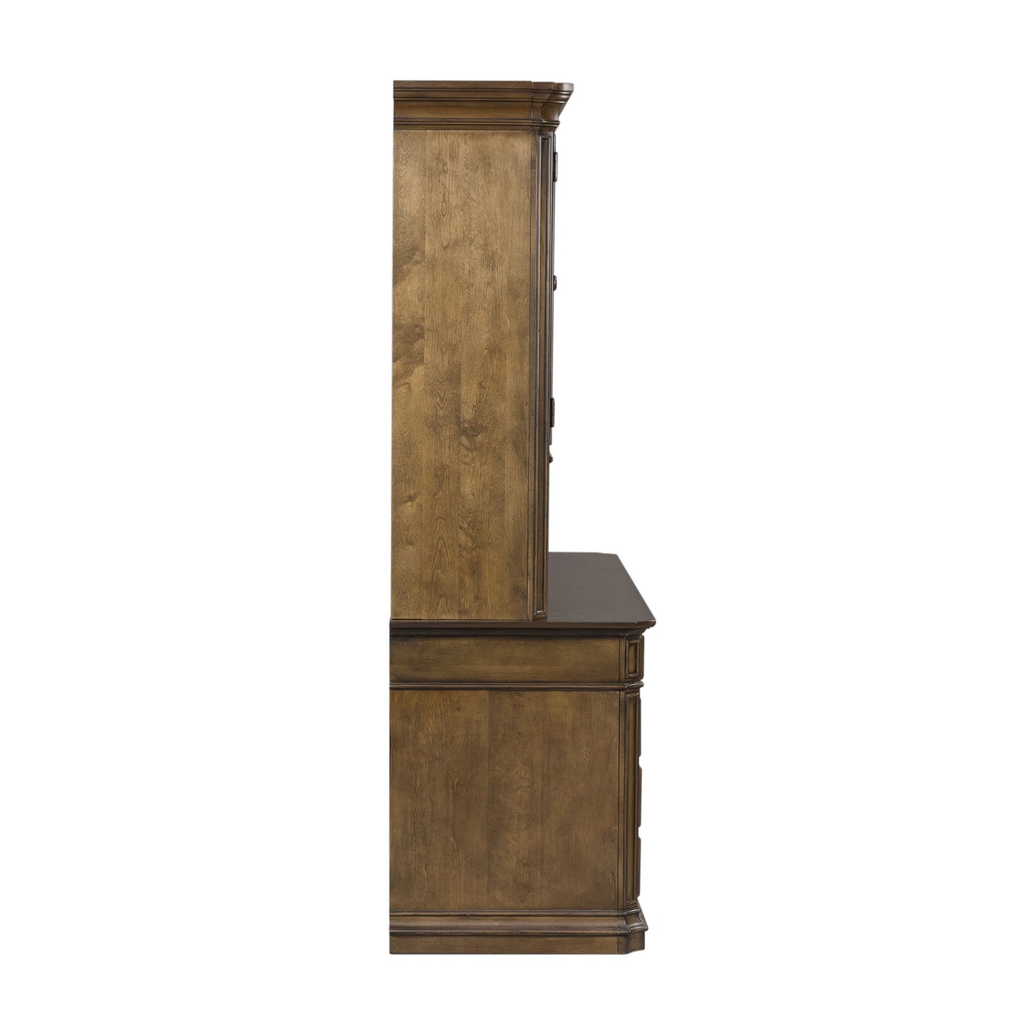 Amelia - 5 Piece Home Office Jr Executive Set - Antique Toffee