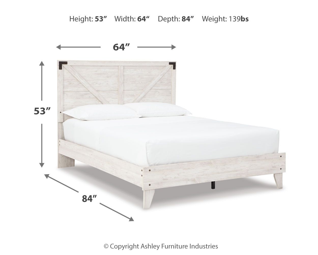 Shawburn - Panel Bed