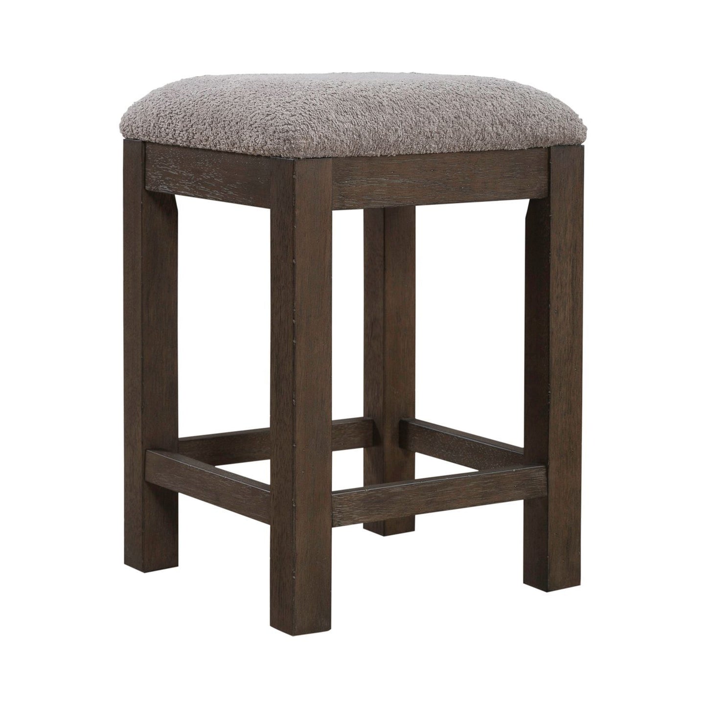 Cascade Falls - Upholstered Console Stool - Satin Espresso