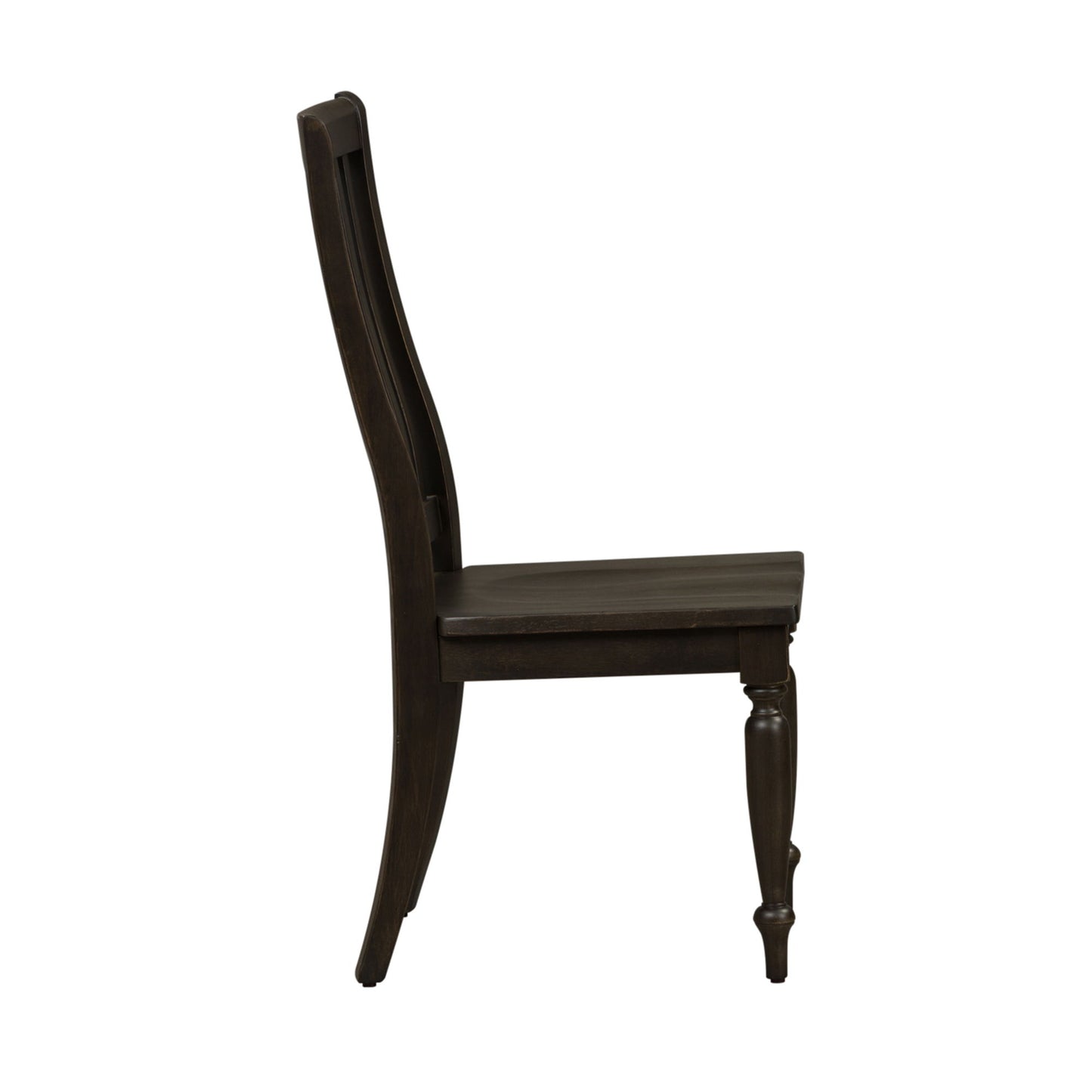 Harvest Home - Slat Back Side Chair - Chalkboard