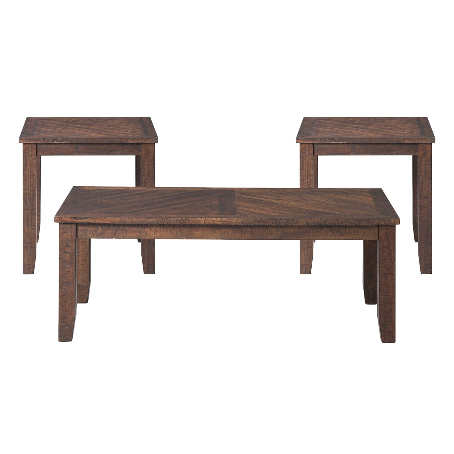 Jax - 3 Table Occasional Set - Dark Walnut