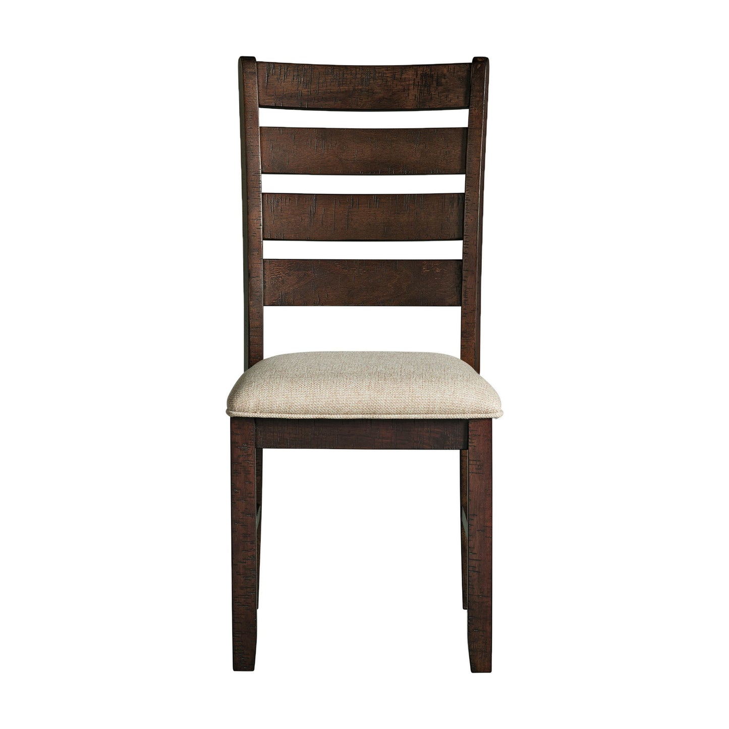Jax - Ladder Back Side Chair (Set of 2) - Smokey Walnut