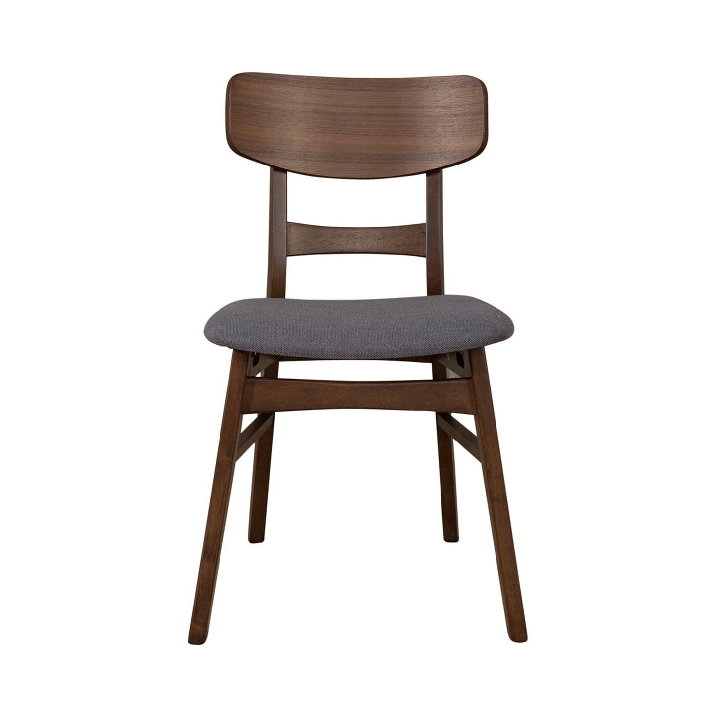 Space Savers - Panel Back Side Chair - Walnut