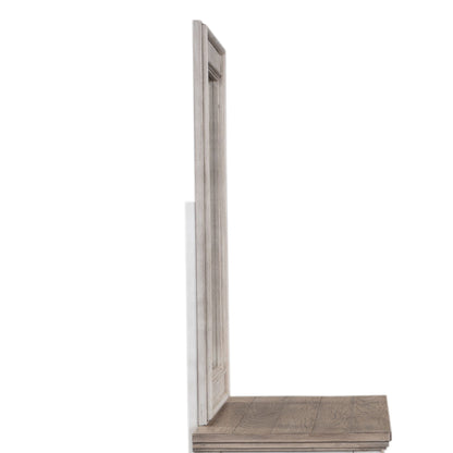 Heartland - Landscape Mirror - Antique White / Tobacco Tops