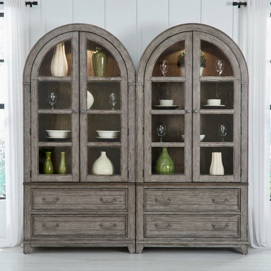 River Place - Bunching Curio (Set of 2) - Riverstone Gray & Tobacco