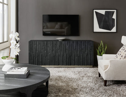 Chapman - Shou Sugi Ban Entertainment Console - Black