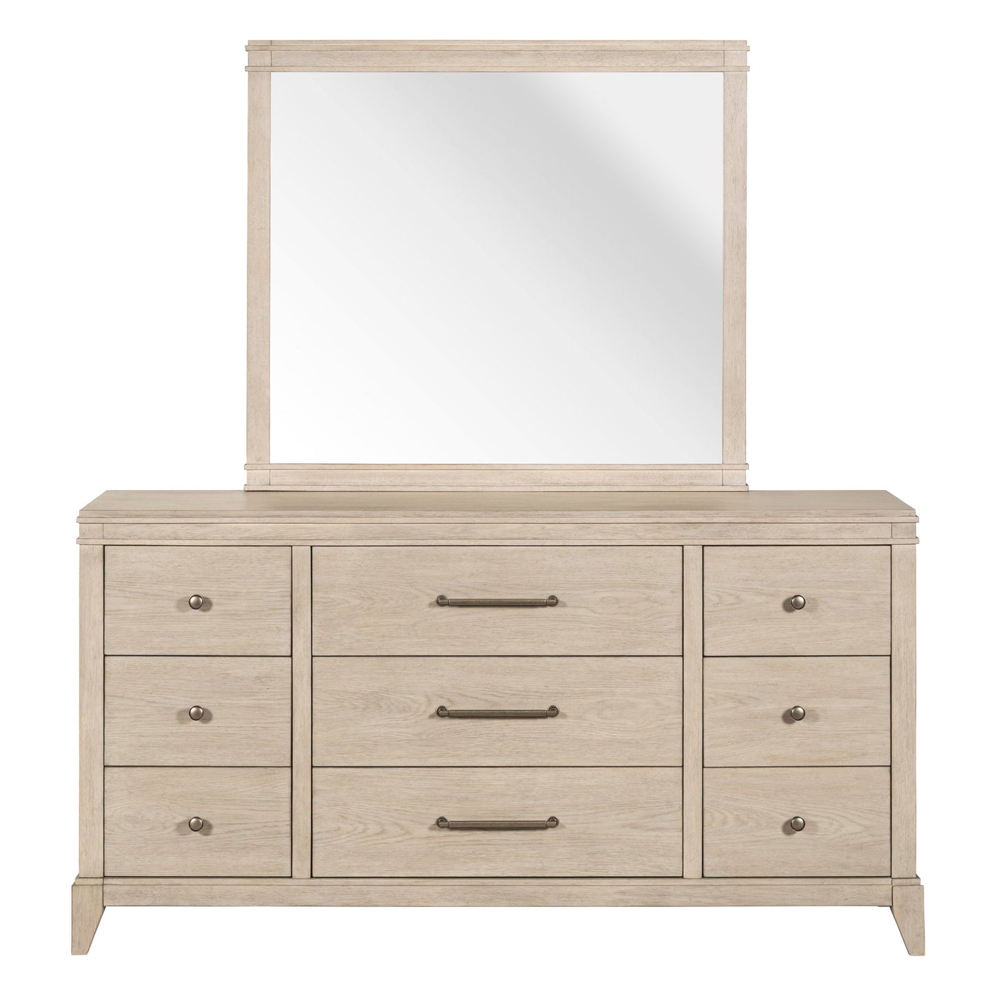 New Haven - Dresser & Mirror - Sanctuary White