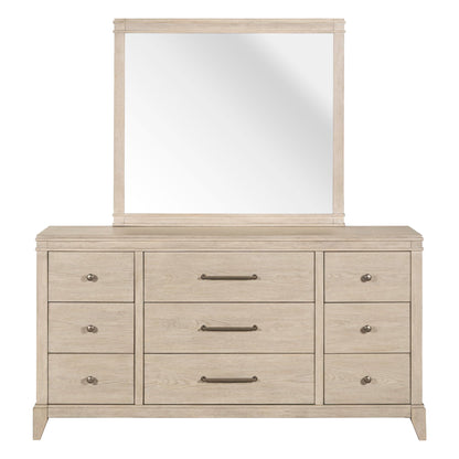 New Haven - Dresser & Mirror - Sanctuary White