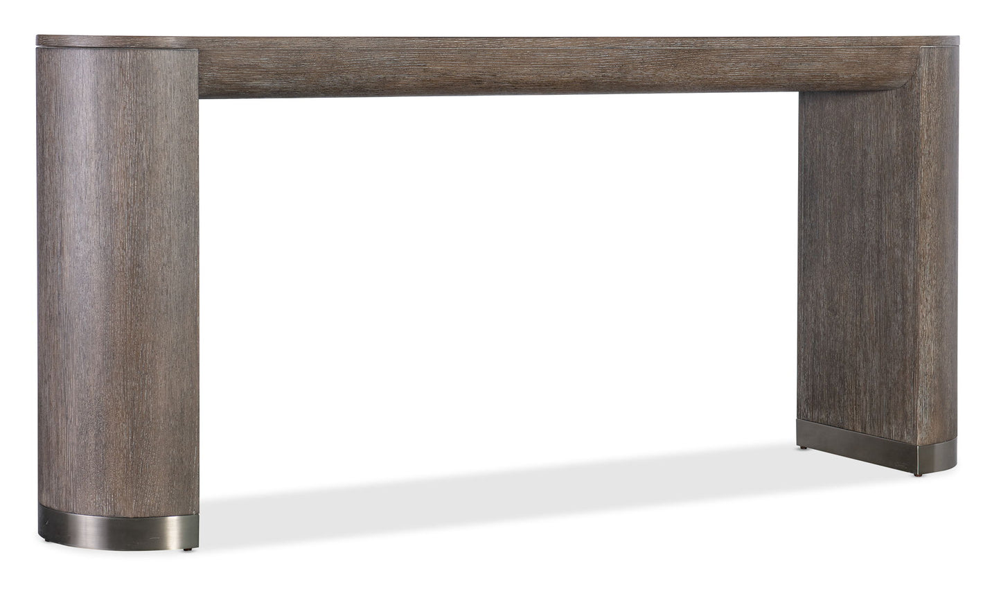 Modern Mood - Mink Console Table - Dark Brown / Dark Gray