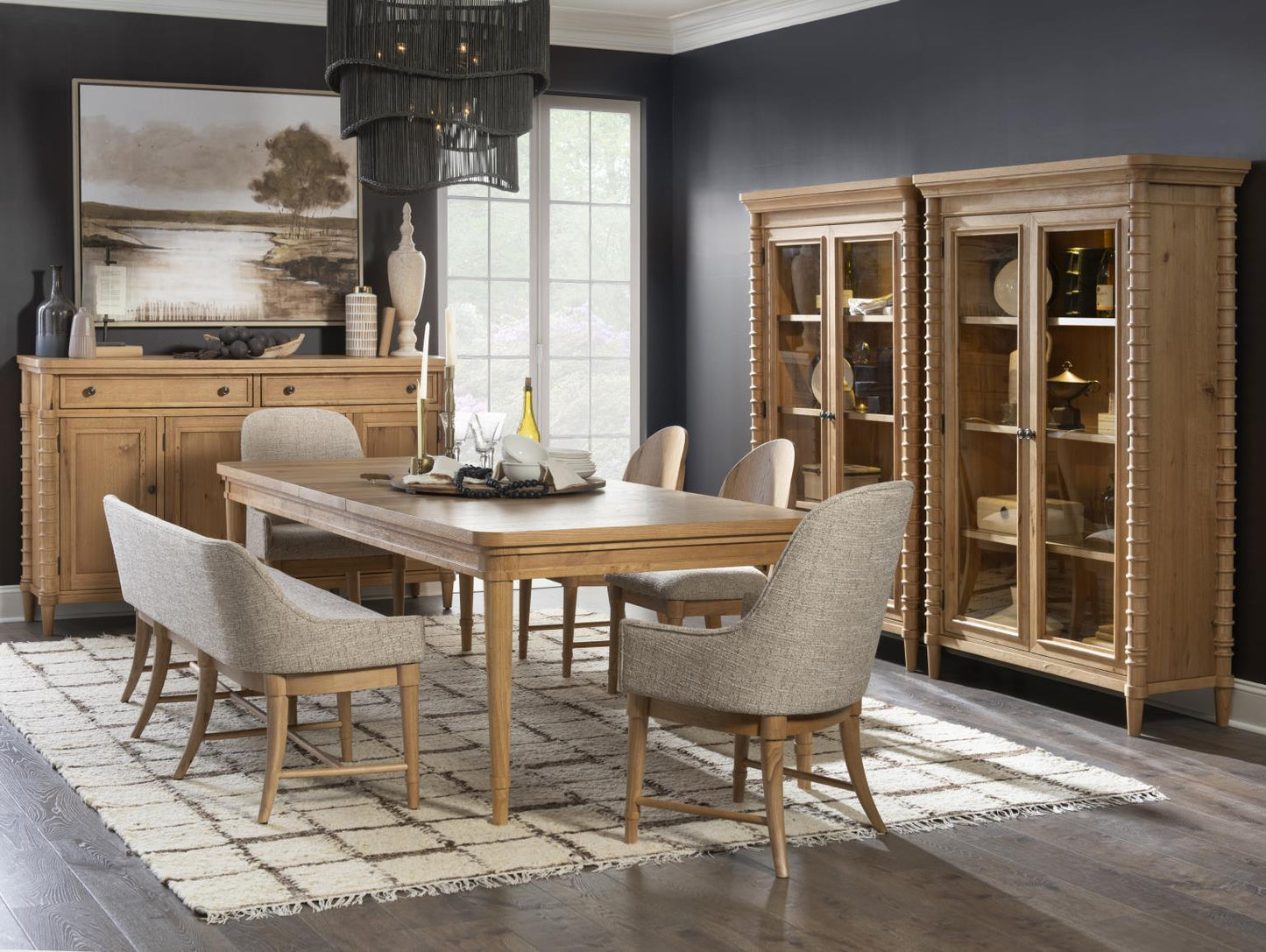 Seraphina - Upholstered Dining Bench