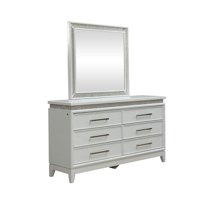 Reflections - 6 Drawer Dresser With Lights