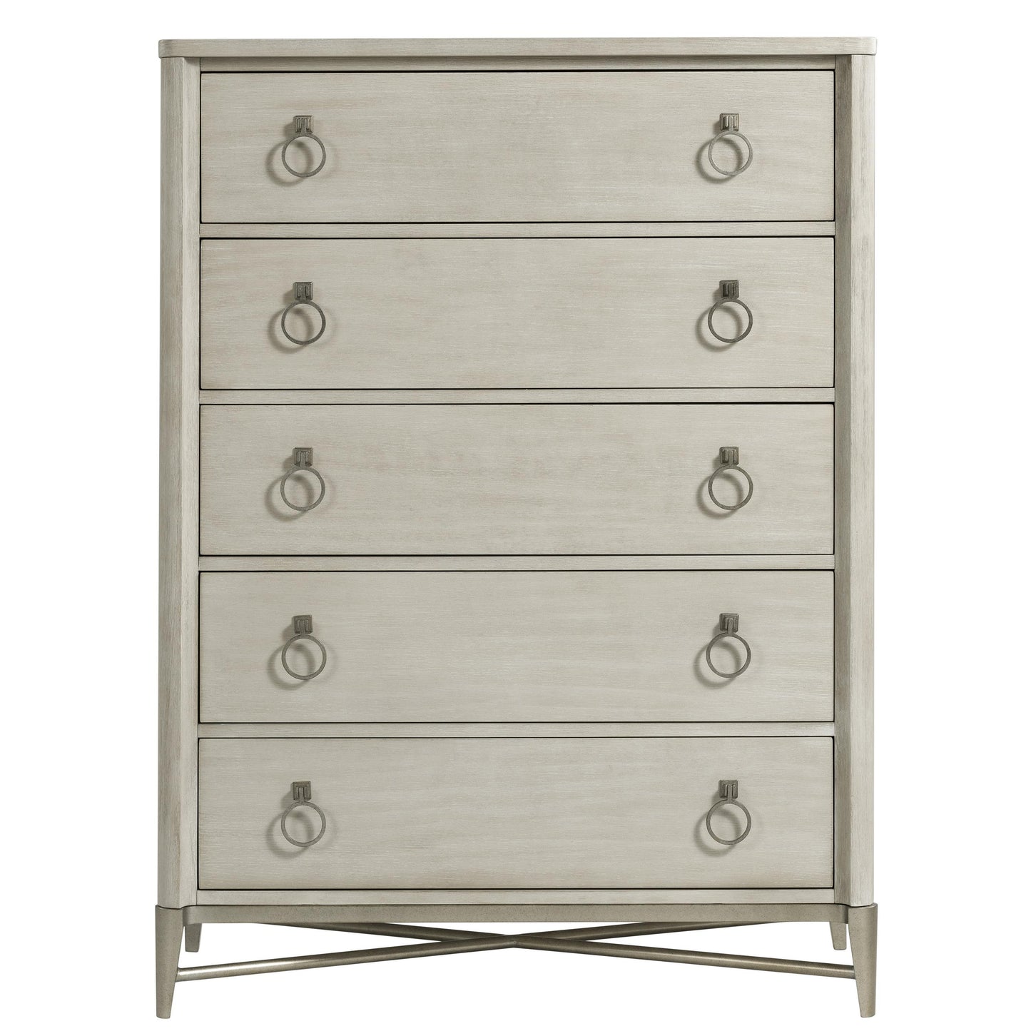 Maisie - 5 Drawer Chest - Champagne