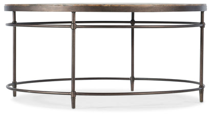 Saint Armand - Round Cocktail Table - Light Brown