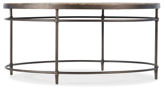Saint Armand - Round Cocktail Table - Light Brown
