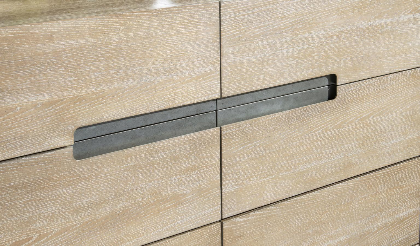 District - Bookcase - Weathered Oak