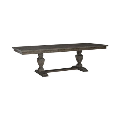 Westfield - Trestle Table - Havana Brown