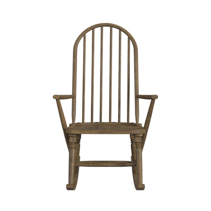 Heritage & Home - Rocking Chair - Oak Brown