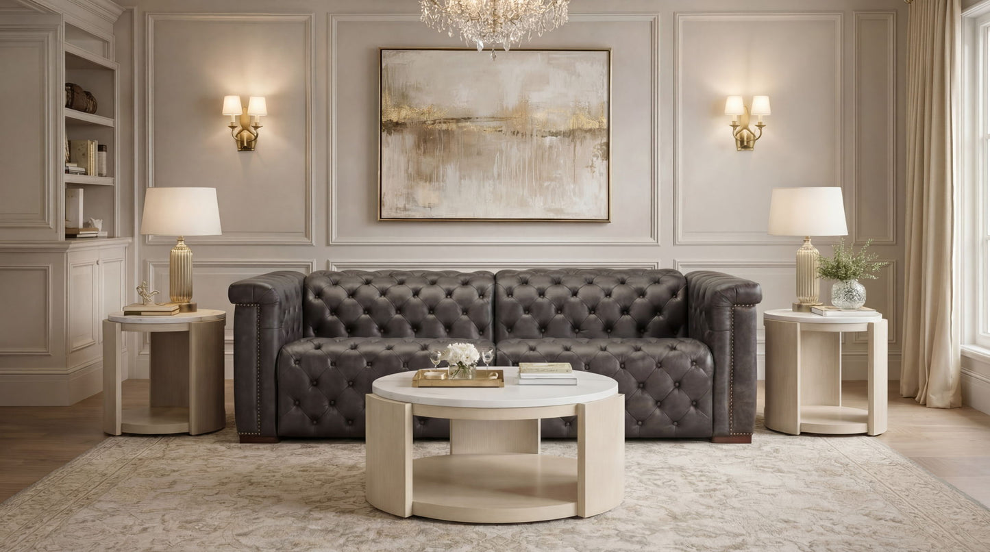MS - Savion LAF-RAF 2 Over 2 Sofa With Power Recline Power Headrest