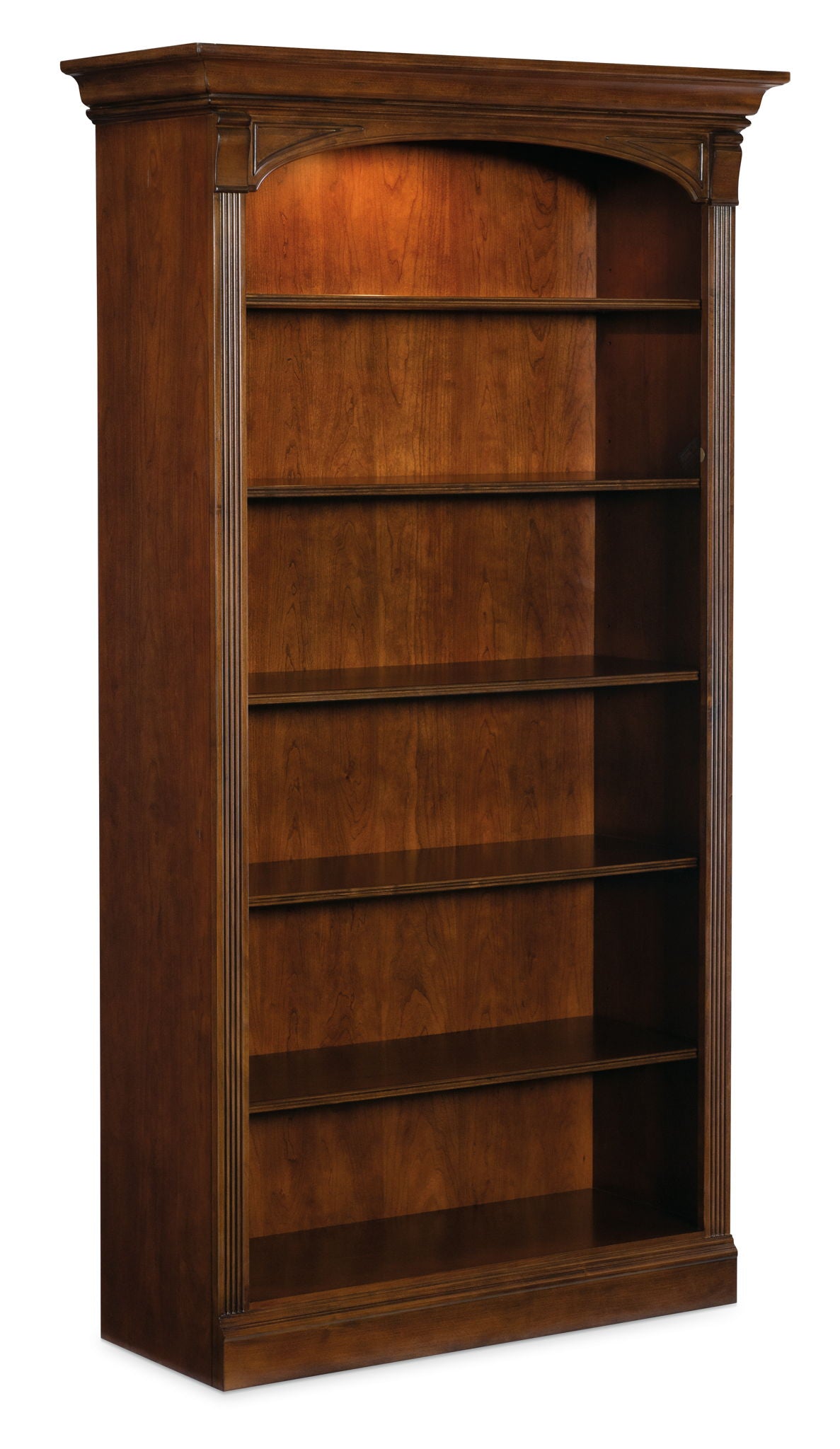 Brookhaven - Open Bookcase - Dark Brown