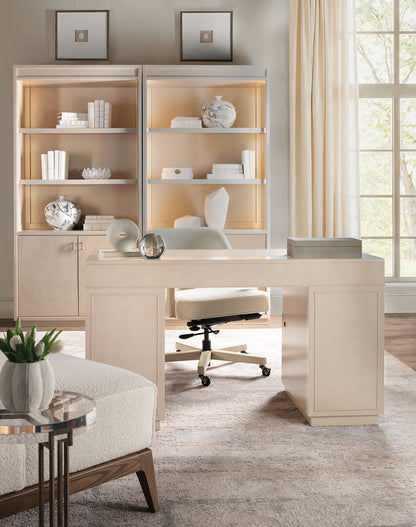 Home Office - Bookcase - Polished Limestone