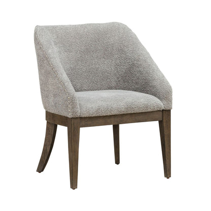 Cascade Falls - Upholstered Side Chair - Satin Espresso