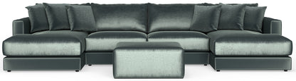 Remington - Modular Sofa And Cocktail Ottoman - Pine