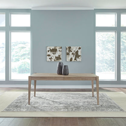 Brentwood - Rectangular Leg Table - Sandstone