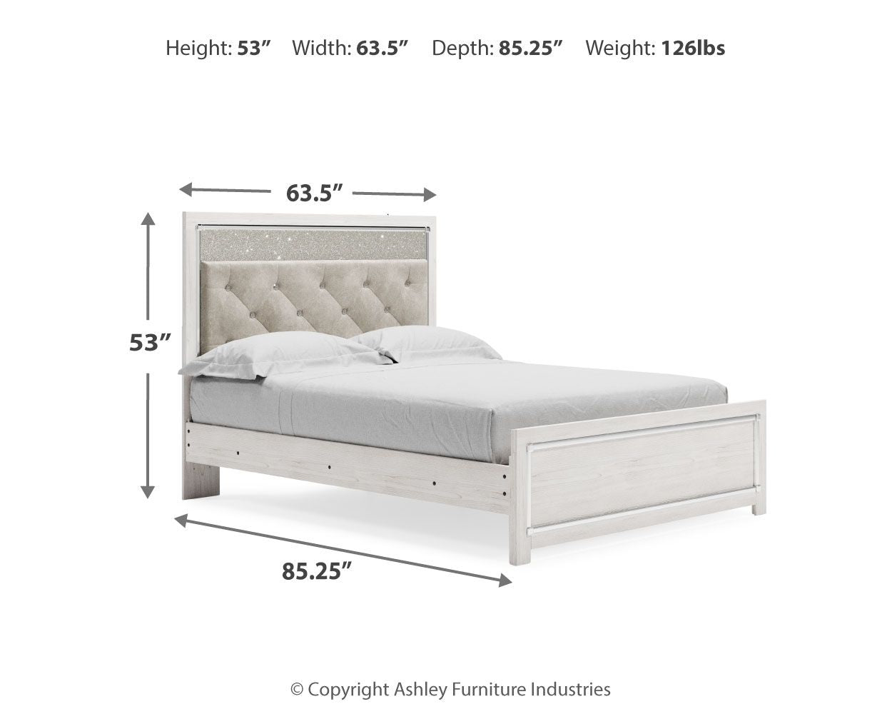 Altyra - Upholstered Panel Bed