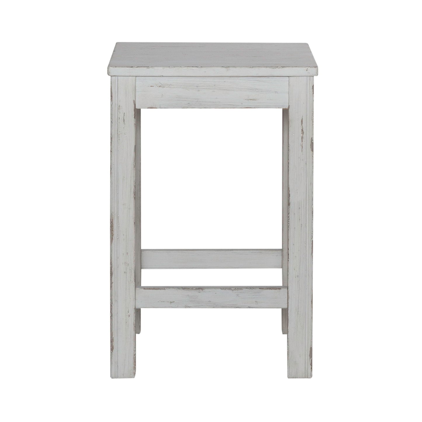 River Place - Console Stool - Riverstone White & Tobacco