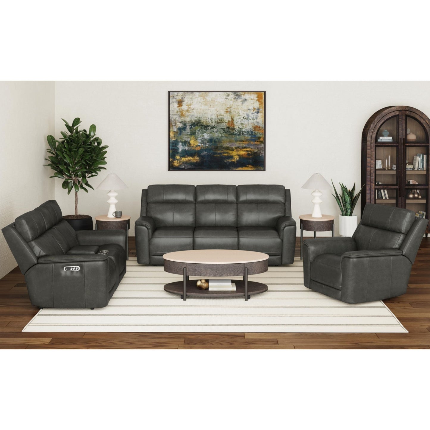 Mustang - P3 Loveseat With Console