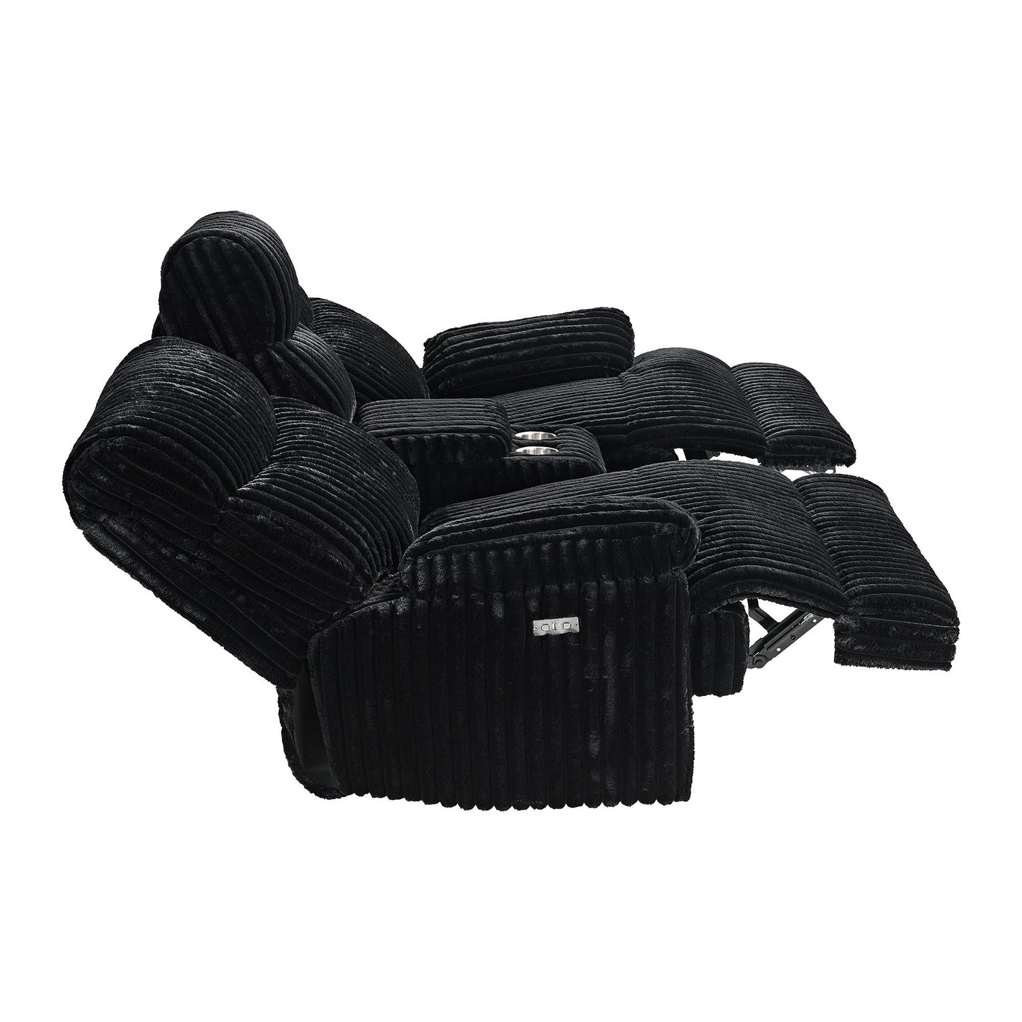 Admiral - Motion Loveseat With Console