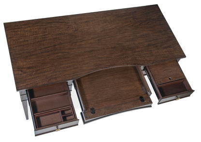 Home Office - Diplomat Writing Desk - Dark Brown