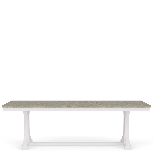 Cora - Trestle Dining Table - Cloud / Fog