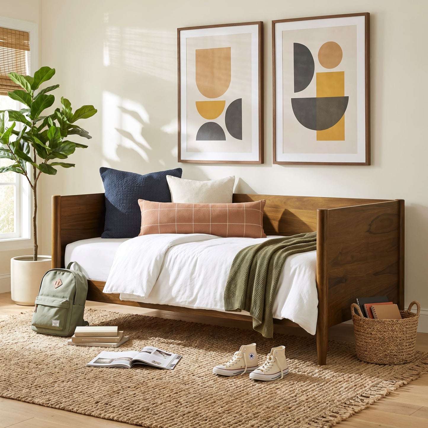Malibu - Twin Daybed - Walnut