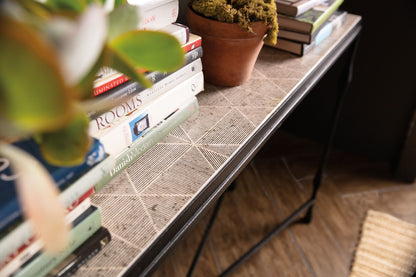 Commerce And Market - Paragon Metal & Wood Console Table - Black