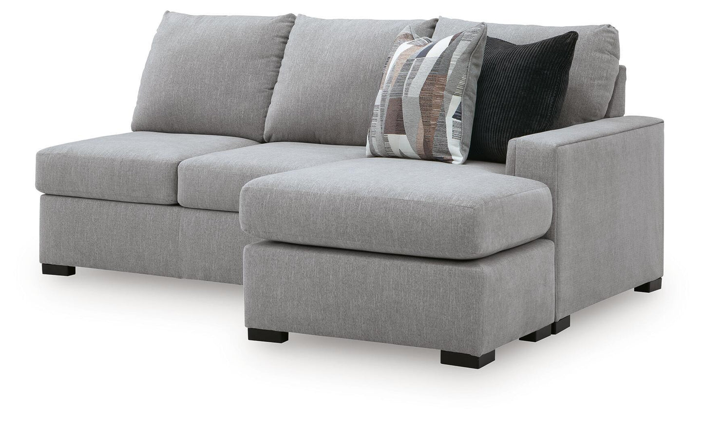 Lakepoint - RAF Sofa Chaise - Nickel