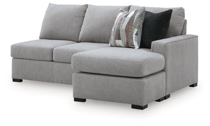Lakepoint - RAF Sofa Chaise - Nickel