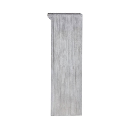 River Place - Left Pier Top - Riverstone White & Tobacco