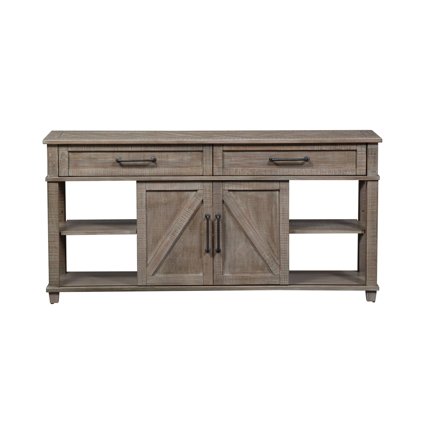 Parkland Falls - Sofa Table - Weathered Taupe