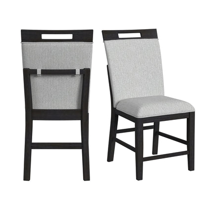 Transcend - Counter Side Chair (Set of 2) - Charcoal