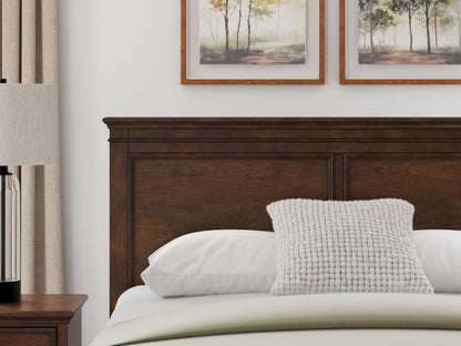 Danabrin - Queen Panel Headboard - Brown
