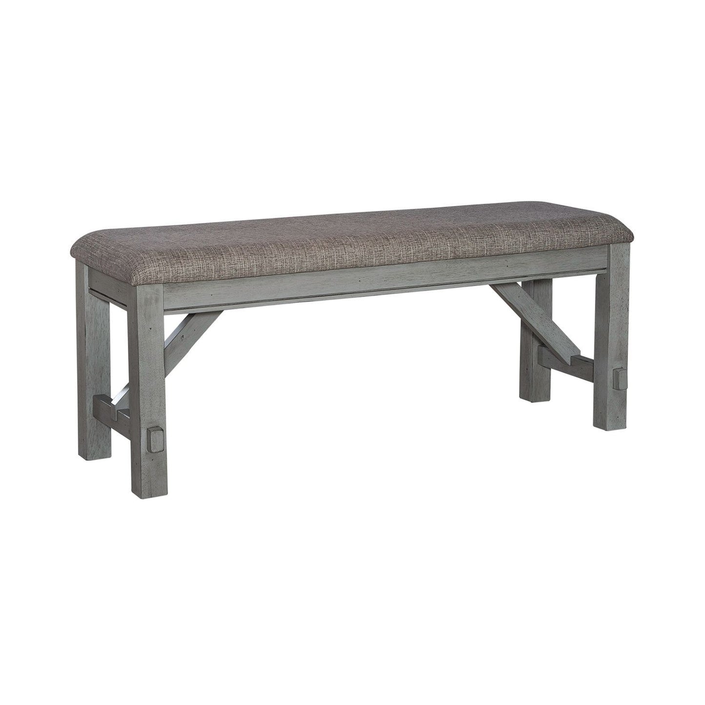 Newport - Dining Bench - Smokey Gray / Carbon Gray
