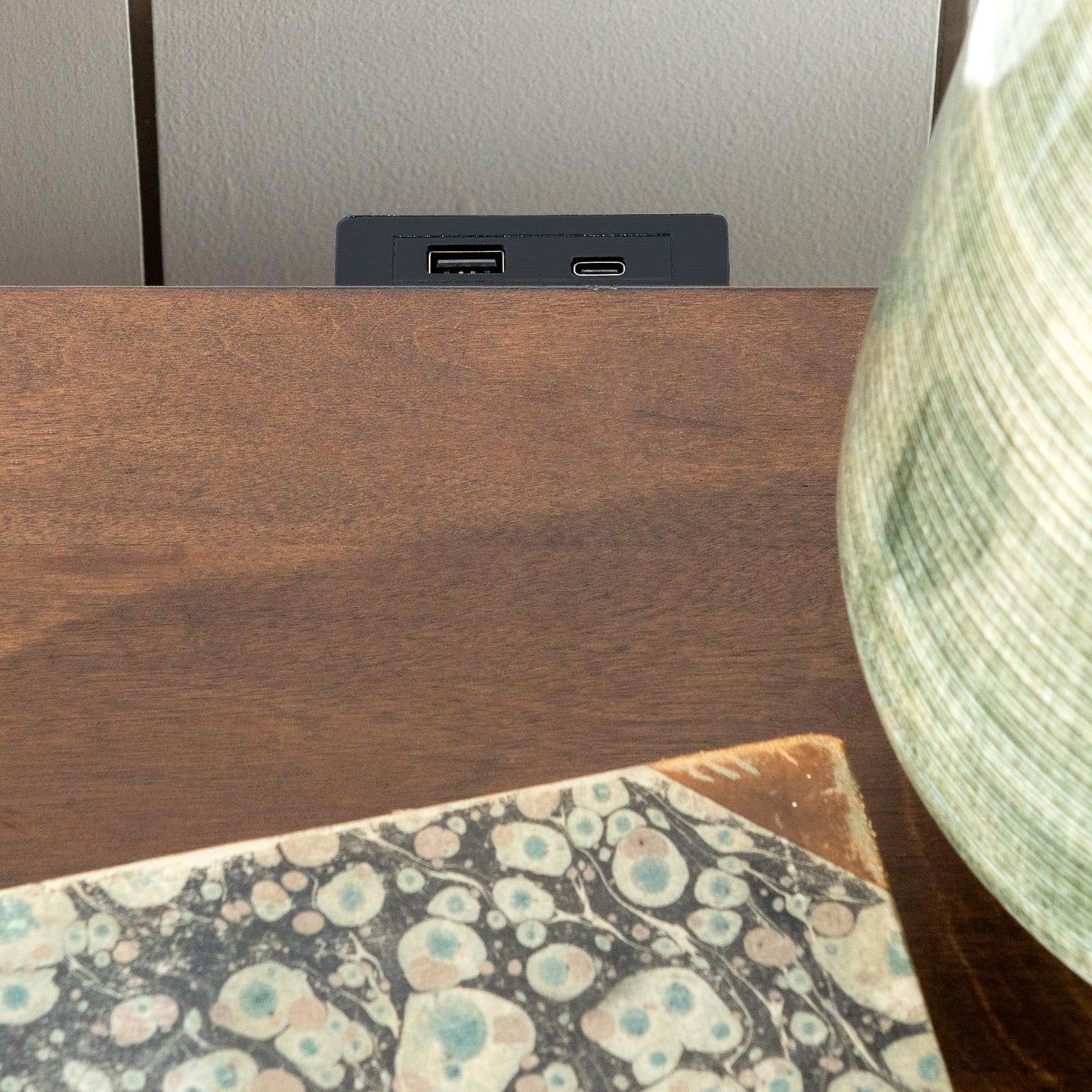 Lake House - Two Tone Open Nightstand