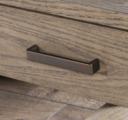 Hazel - Sofa Table - Weathered Stone