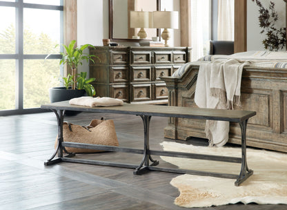 La Grange - Von Rosenberg Bed Bench - Light Brown