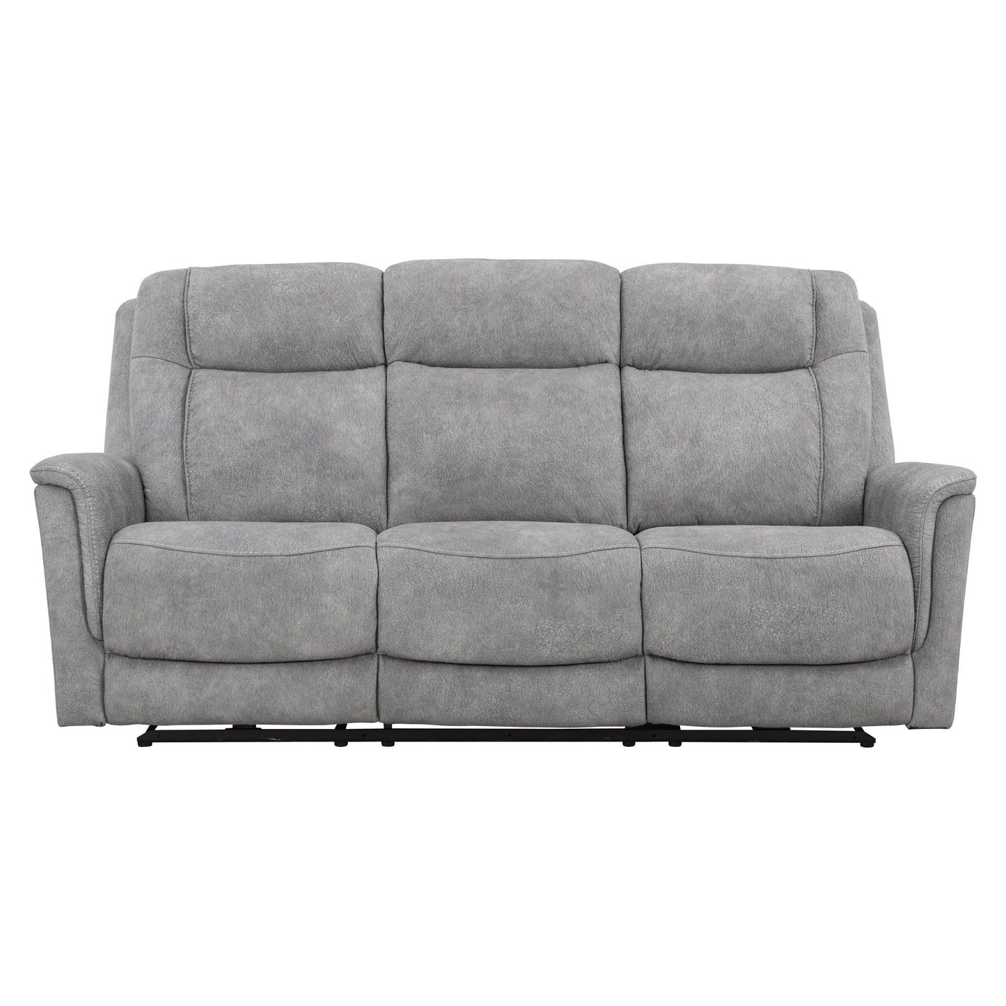 Linus - Zero Gravity Power Reclining Sofa - Hudson Gray
